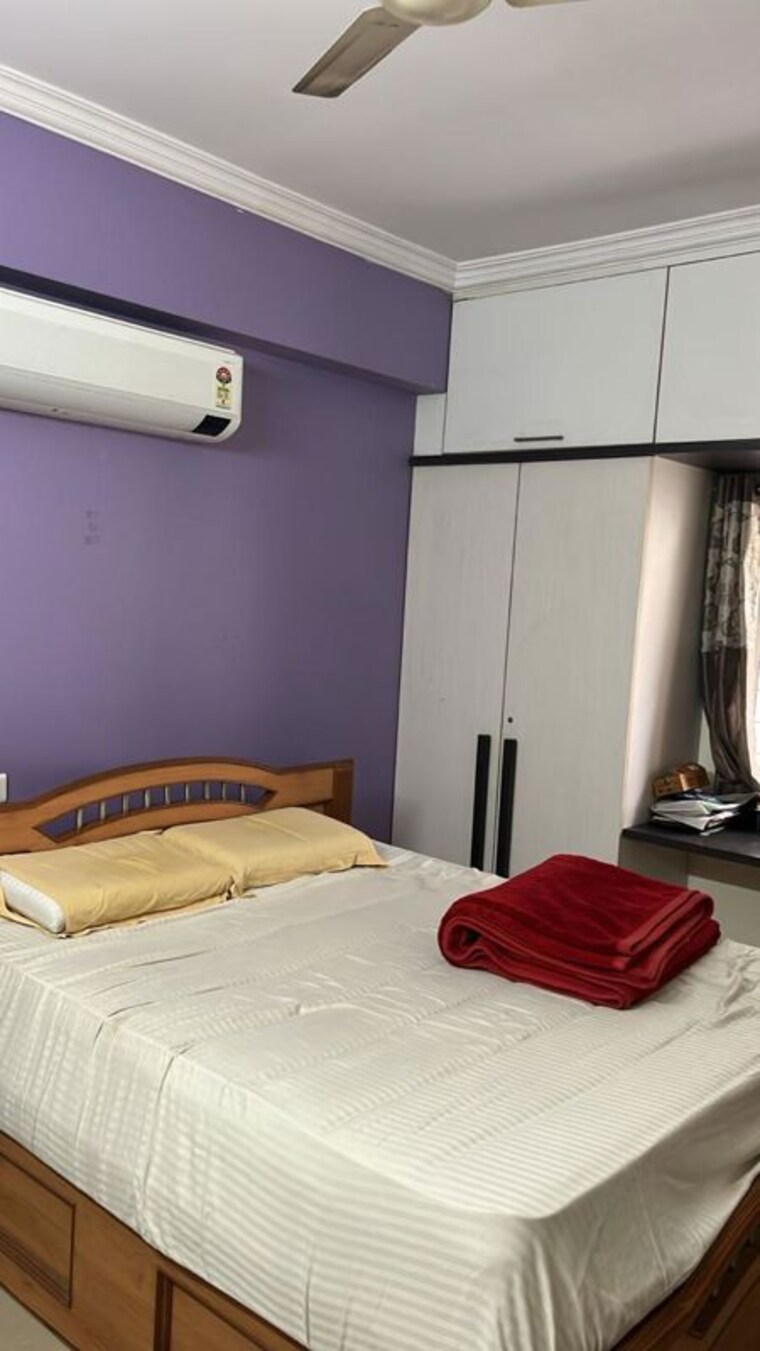 Bedroom, sr-pride-madhapur 2.5 Bedroom 1500 Sq.Ft. Apartment In Madhapur Hyderabad 9947153