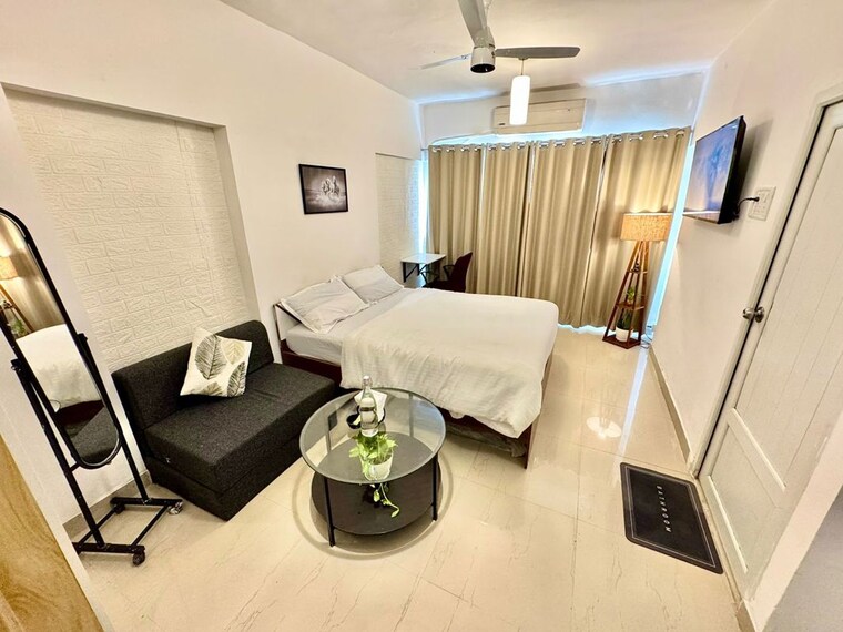 Master Bedroom, royal-palms-ruby-isle-apartment 1 RK 350 Sq.Ft. Apartment In Goregaon East Mumbai 9947170