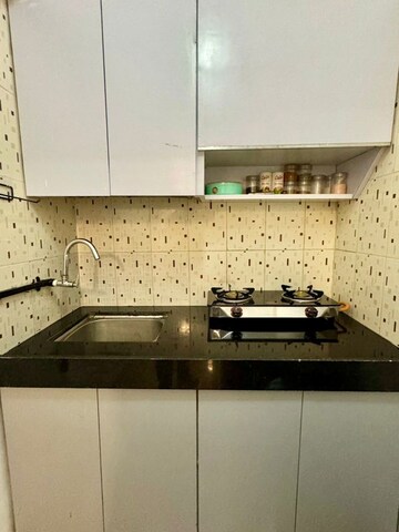 Kitchen in 1 RK Apartment at Royal Palms Ruby Isle Apartment, Goregaon East – for Rent