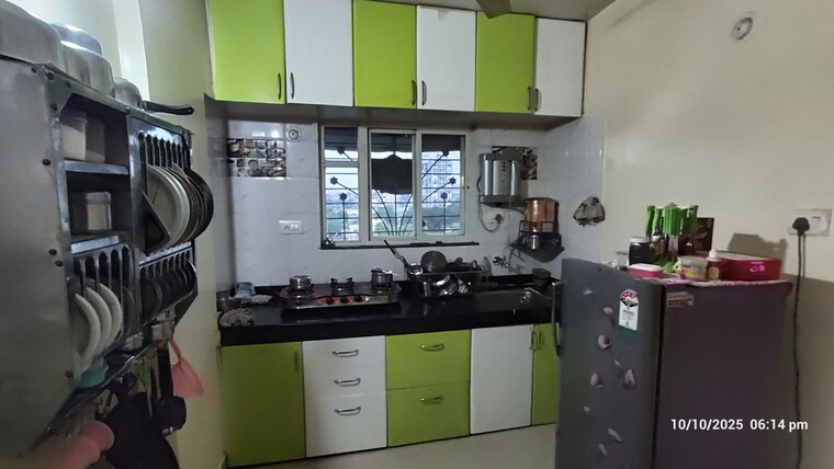 Kitchen, panchavati-nest 1 Bedroom 526 Sq.Ft. Apartment In Chikhali Pune 9947108