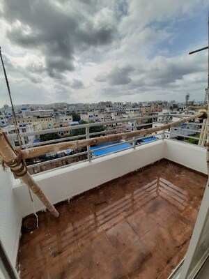 Balcony in 1 BHK Apartment at Ajmera Exotica, Wagholi – for Rent