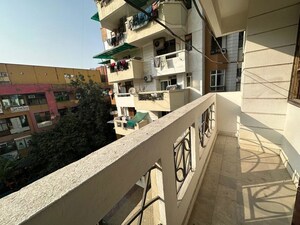 Balcony in 3 BHK Apartment at Sector 7 Dwarka – for Rent
