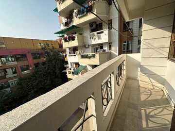 Balcony in 3 BHK Apartment at Sector 7 Dwarka – for Rent