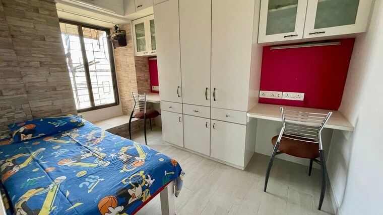 Bedroom, dheeraj-gaurav-heights 3 Bedroom 1450 Sq.Ft. Apartment In Jogeshwari West Mumbai 9947327