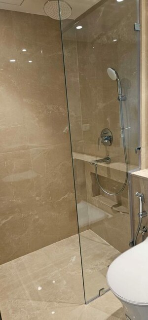 Bathroom in 3 BHK Apartment at Hiranandani Highland, Powai – for Rent