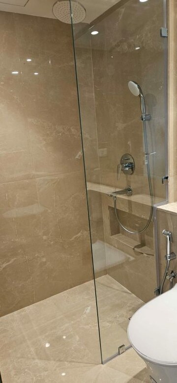 Bathroom in 3 BHK Apartment at Hiranandani Highland, Powai – for Rent