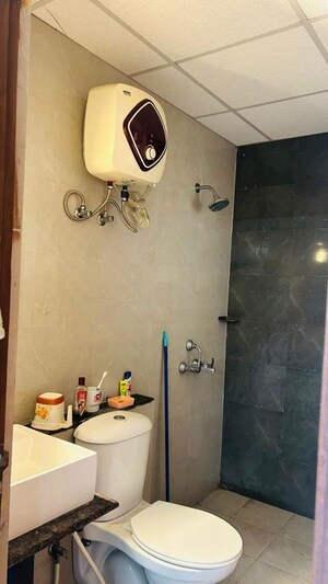 Bathroom in 1 BHK Apartment at Sushma Chandigarh Grande, Lohgarh – for Sale