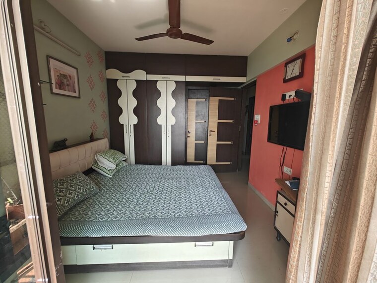 Bedroom, tharwani-rosewood-heights 3 Bedroom 1550 Sq.Ft. Apartment In Kharghar Sector 10 Navi Mumbai 9947365