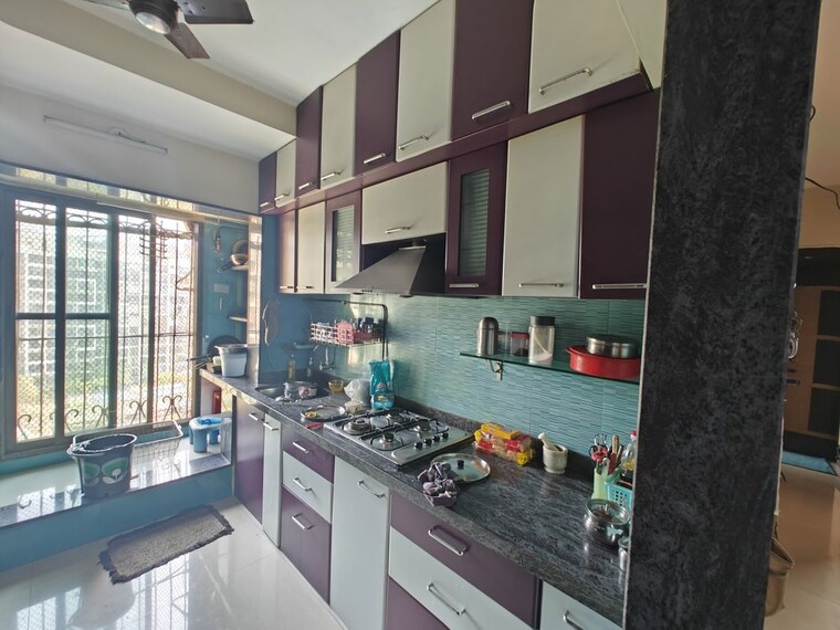 Kitchen, tharwani-rosewood-heights 3 Bedroom 1550 Sq.Ft. Apartment In Kharghar Sector 10 Navi Mumbai 9947365