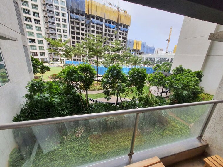 Balcony, l-t-emerald-isle 2 Bedroom 1000 Sq.Ft. Apartment In Powai Mumbai 9947408