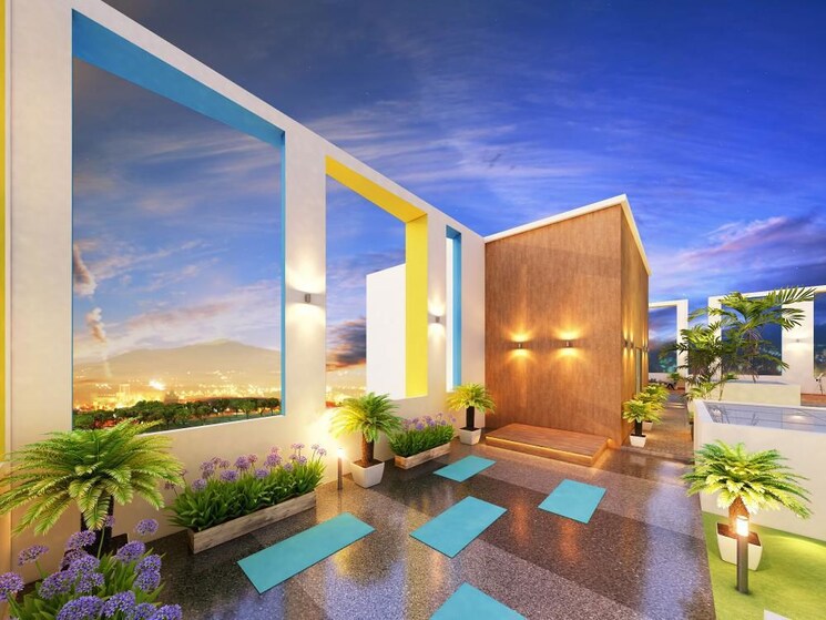 Swimming Pool, space-paramount-tower 3 Bedroom 1422 Sq.Ft. Apartment In Kondhwa Pune 9947348