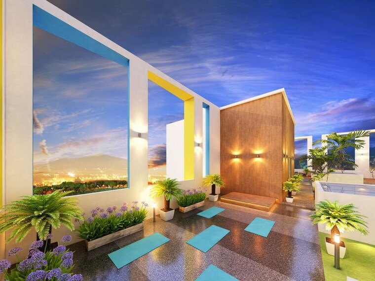 Swimming Pool, space-paramount-tower 3 Bedroom 1422 Sq.Ft. Apartment In Kondhwa Pune 9947348