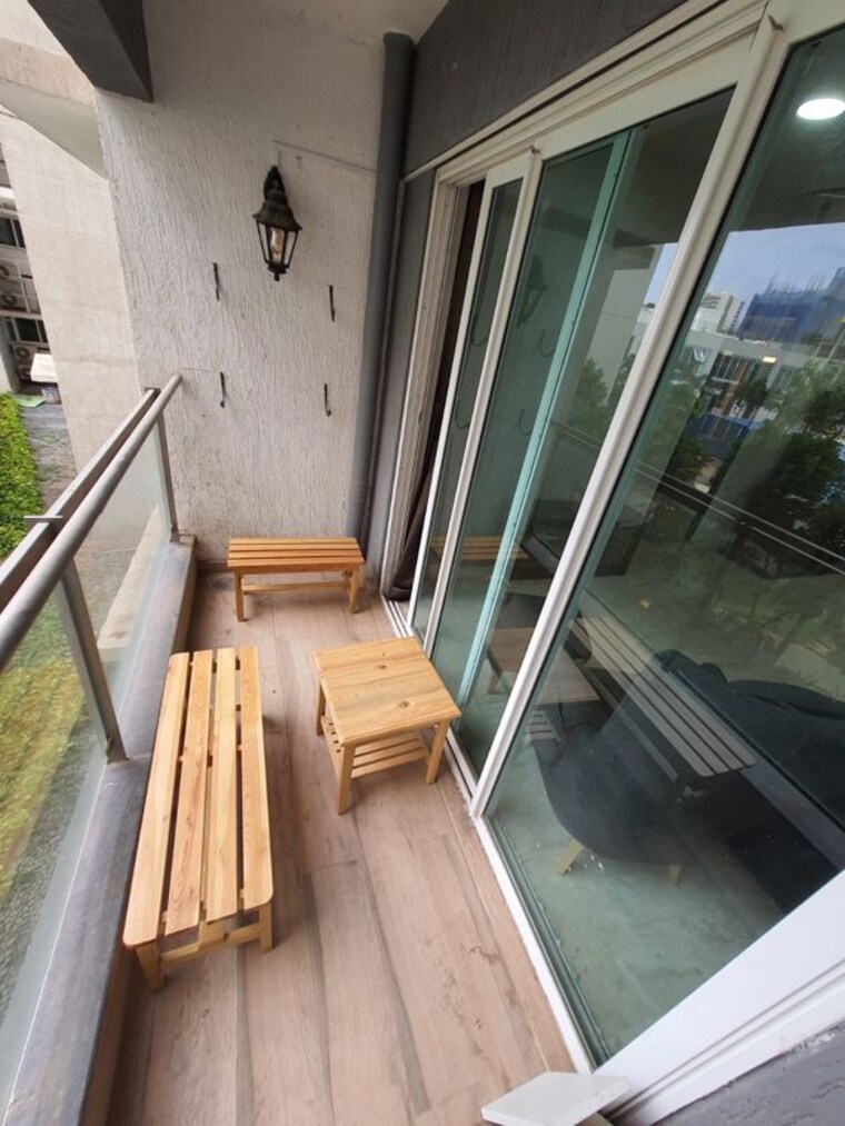 Balcony, l-t-emerald-isle 2 Bedroom 1000 Sq.Ft. Apartment In Powai Mumbai 9947440
