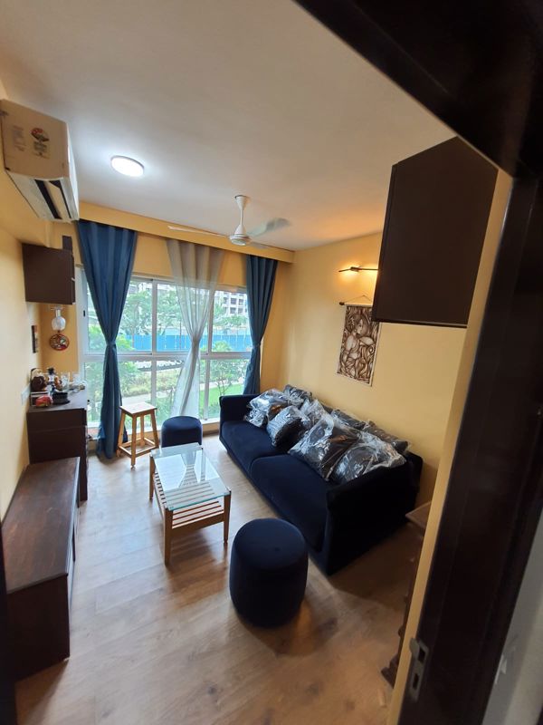 2 BHK + Study Room Apartment For Rent in L&T Emerald Isle