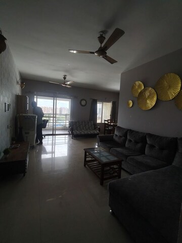 Living Room in 2 BHK Apartment at Janki Golden Nest, Handewadi – for Rent