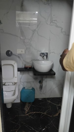 Bathroom in 2 BHK Apartment at Tricity palacio, Seawoods – for Sale