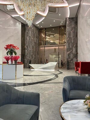 Building Lobby in 3 BHK Apartment at Lokhandwala Minerva Mahalaxmi, Mahalaxmi – for Rent