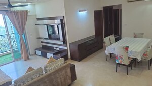 Living Room in 3 BHK Apartment at Hiranandani Meadows, Manpada – for Rent