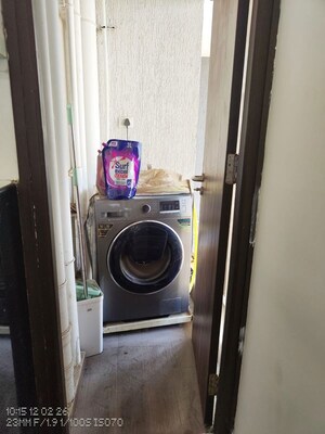 Bathroom in 2 BHK Apartment at Paranjape Broadway, Wakad – for Rent