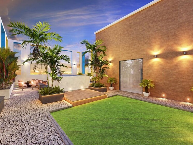 Garden, space-paramount-tower 3 Bedroom 1584 Sq.Ft. Apartment In Kondhwa Pune 9947448