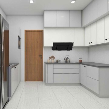 Kitchen in 3 BHK Apartment at Aparna Zenon, Puppalaguda – for Rent