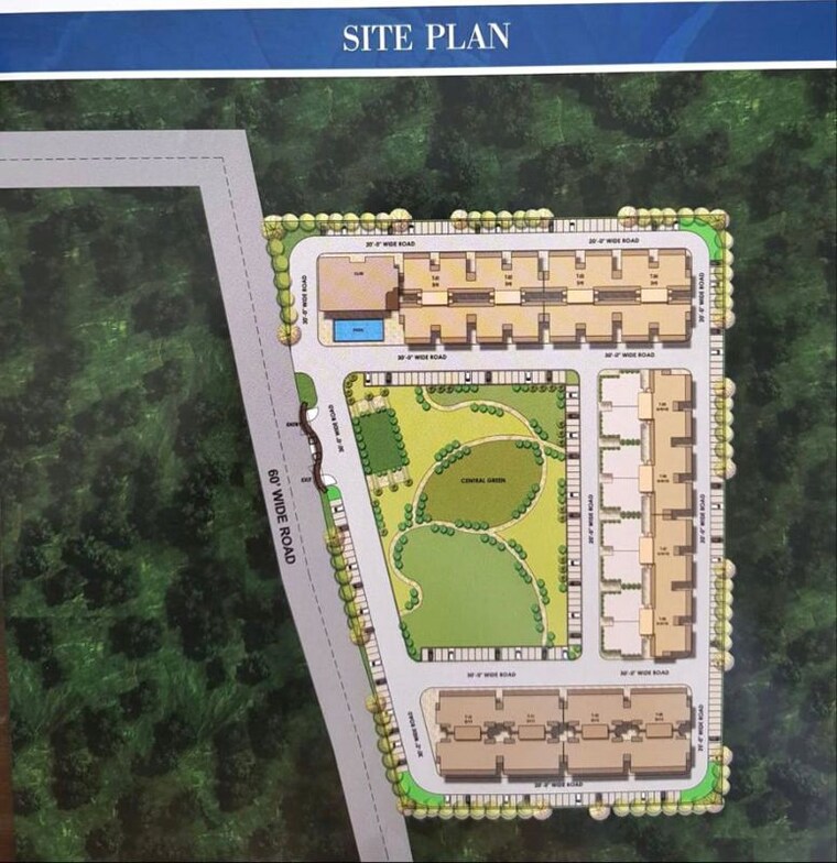 Master Plan, motia-blue-ridge 3 Bedroom 949 Sq.Ft. Apartment In Dhakoli Zirakpur 9947494