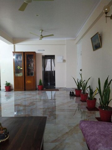 Living Room in 3 BHK Apartment at Pinnacle Tower, Indrapuram – for Sale