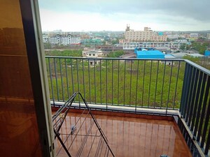 Balcony in 2 BHK Apartment at Gandhi Bafna Ayaan, Wagholi – for Rent