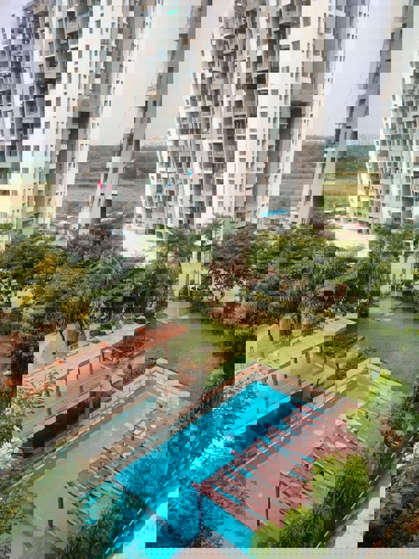 2 BHK Apartment For Rent in Majestique Landmark Palm Atlantis