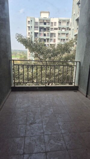 Balcony in 2 BHK Apartment at Majestique Landmark Palm Atlantis, Wagholi – for Rent