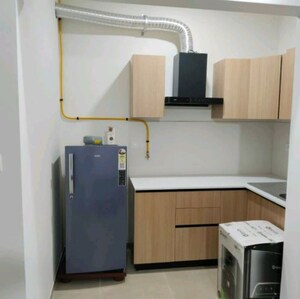 Kitchen in 1 BHK Apartment at Bhartiya City Nikoo Homes 4, Kannur – for Rent