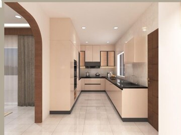 Building Lobby in 3 BHK Apartment at Prestige Beverly Hills, Kokapet – for Rent