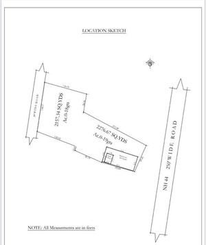  Land – Map Location View at Kompally - for Sale