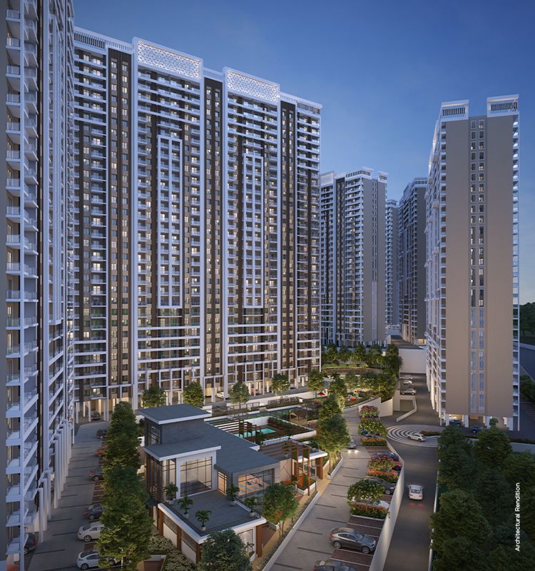 2 BHK + Servant Room Apartment For Sale in Nyati Esteban
