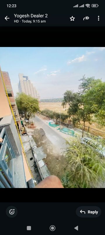 Balcony in 2 BHK Independent House at Alpha Ii Greater Noida – for Rent