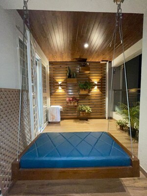 Terrace in 2 BHK Apartment at Saarathi Shivalik, Kothrud – for Rent