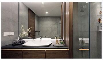 Bathroom in 2 BHK Apartment at Krisumi Waterfall Residences, Sector 36a – for Sale