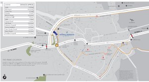 2 BHK Apartment – Map Location View at Krisumi Waterfall Residences, Sector 36a - for Sale
