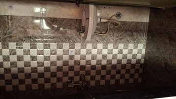 Bathroom in 1 BHK Apartment at K K Nehru Tower, Ulwe – for Rent