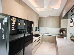 Kitchen in 3 BHK Apartment at Lodha Trump Tower, Worli – for Rent