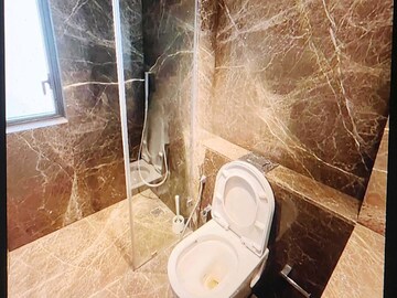 Bathroom in 3 BHK Apartment at Lodha Trump Tower, Worli – for Rent