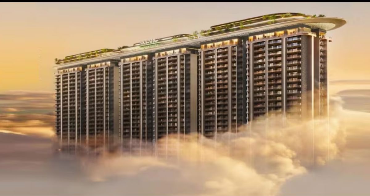 4 BHK + Pooja Room,Servant Room Apartment For Sale in Smart World Sky Arc