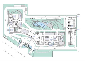 Floor Plan in 3 BHK Apartment at Krisumi Waterfall Residences, Sector 36a – for Sale
