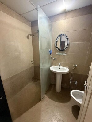 Bathroom in 2 BHK Apartment at G K Jarvari, Pimple Saudagar – for Rent