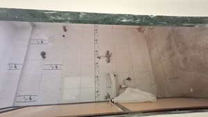 Bathroom in 1 BHK Apartment at Sanskruthi Apartment, Ulwe Sector 21 – for Rent