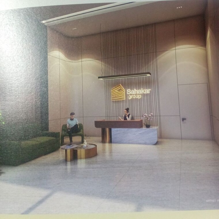 Living Room, sahakar-ved 1 Bedroom 383 Sq.Ft. Apartment In Goregaon West Mumbai 9947728