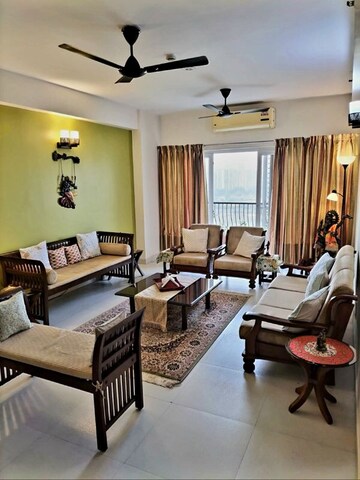 Living Room in 4 BHK Apartment at Mahagun Moderne, Sector 78 – for Sale