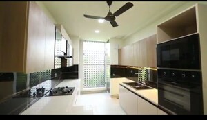 Living Room in 2 BHK Apartment at Krisumi Waterfall Residences, Sector 36a – for Rent