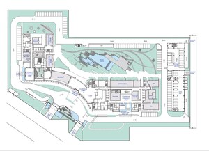 Floor Plan in 3.5 BHK Apartment at Krisumi Waterfall Residences, Sector 36a – for Sale