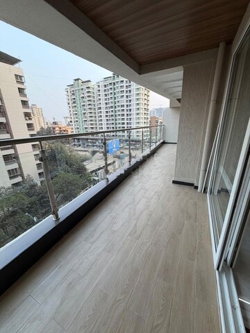 Balcony in 3 BHK Apartment at Kundan Espacio, Balewadi – for Rent